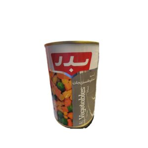 کنسرو مخلوط سبزیجات بدر 420 گرمی